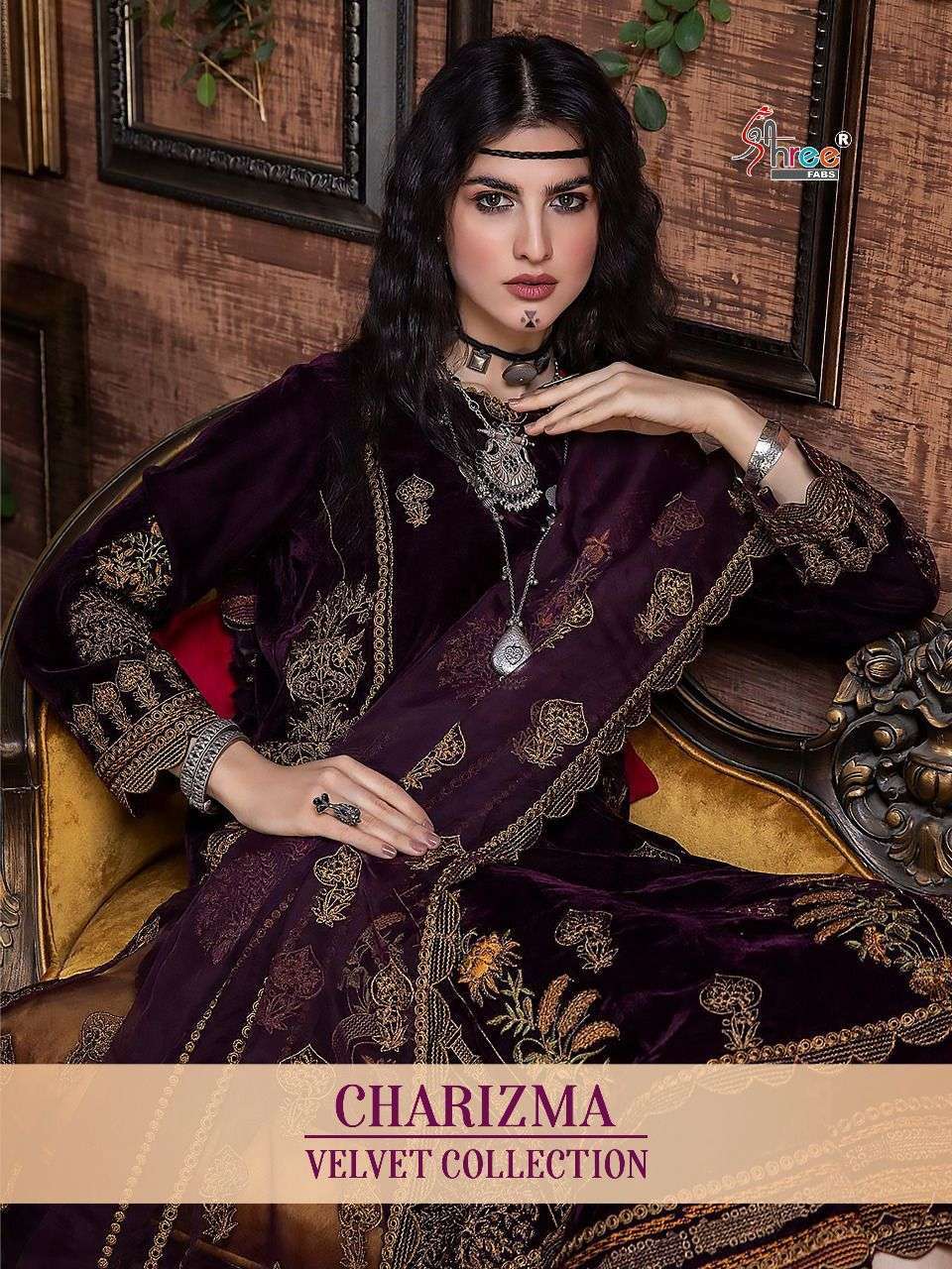 shree fab charishma velvat collection series 2359-2363 pure 9000 velvet suit 