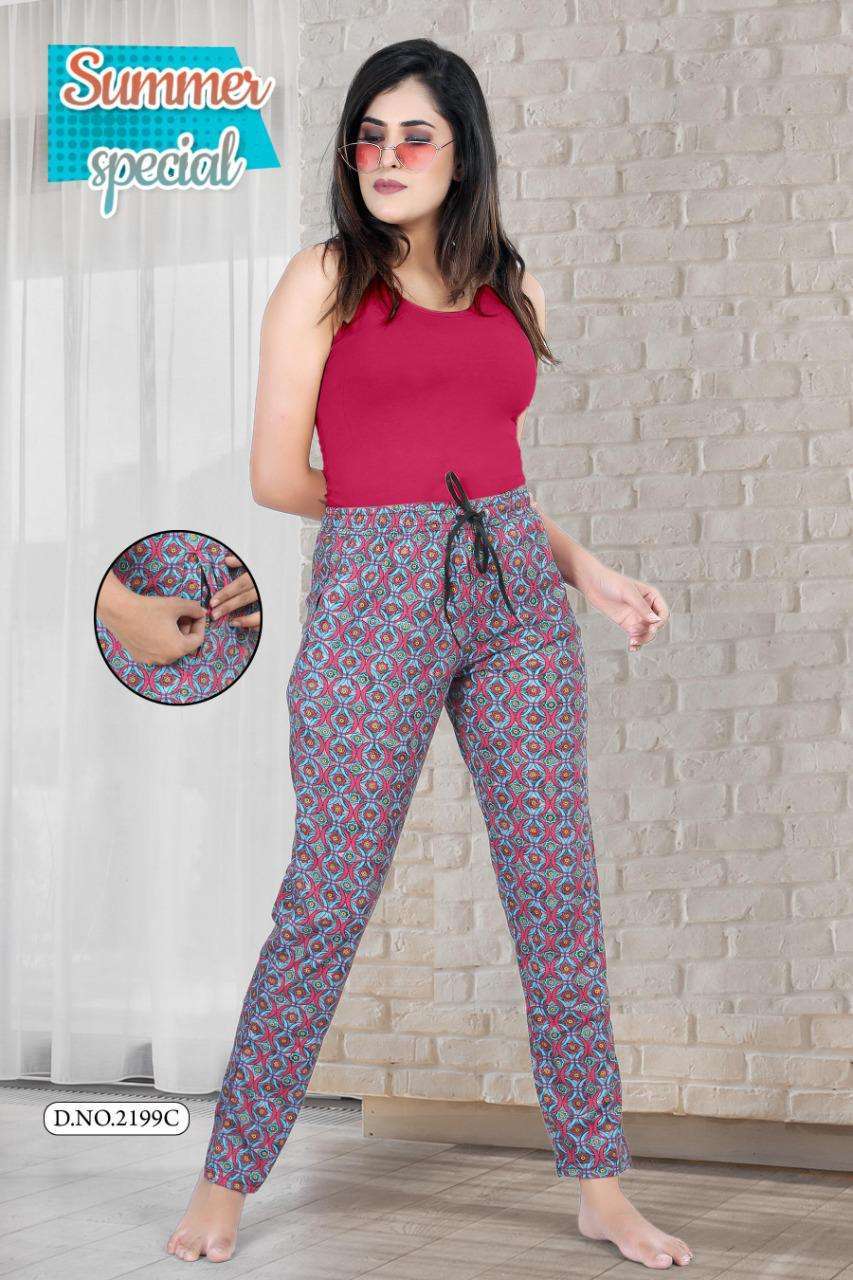 summer special night pant vol B2199 heavy cotton pant 