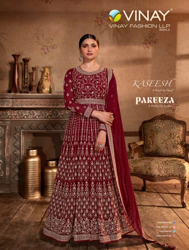 vinay kaseesh pakeeza 61441-61448 georgette suit 