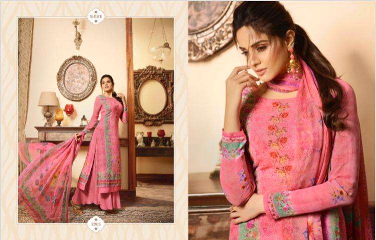 zisa flora gold series 2901-2908 georgette suit 