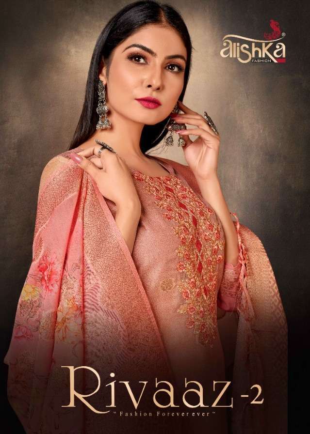alishka fashion rivaaz vol 2 series 1001-1006 jacquard silk kurti