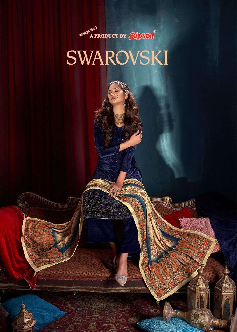 bipson swarovski series 3001-3004 pure viscose suit 