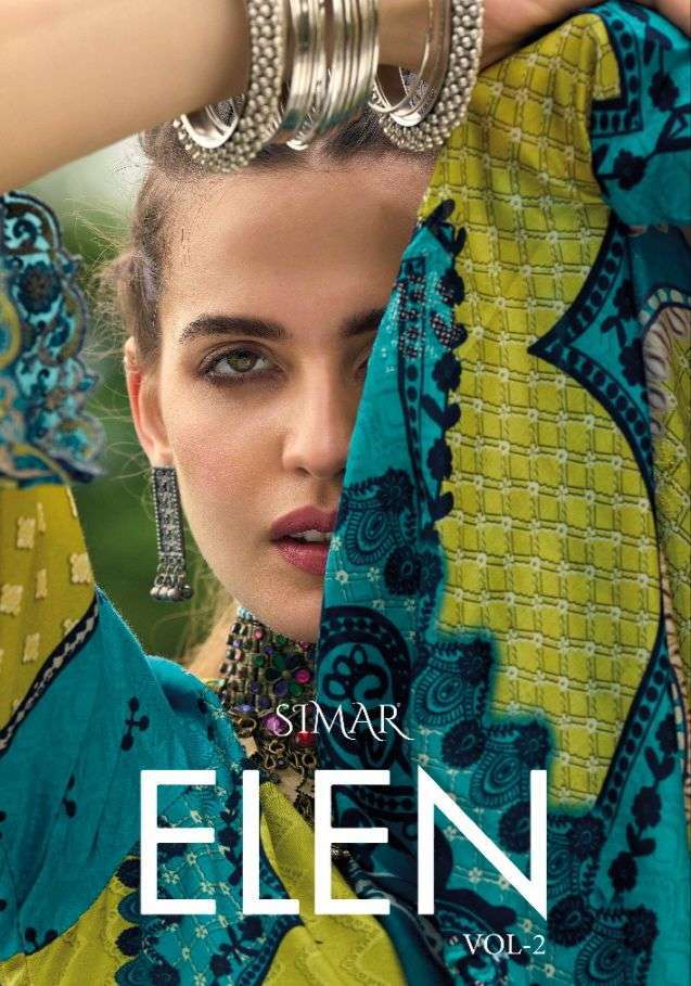 glossy elen vol 2 series 2801-2806 viscose silk suit 