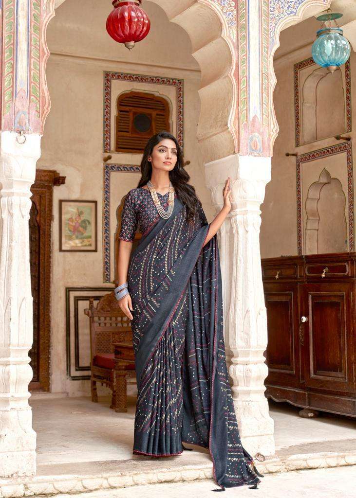 kashvi swarangini series 78001-78010 chinon saree