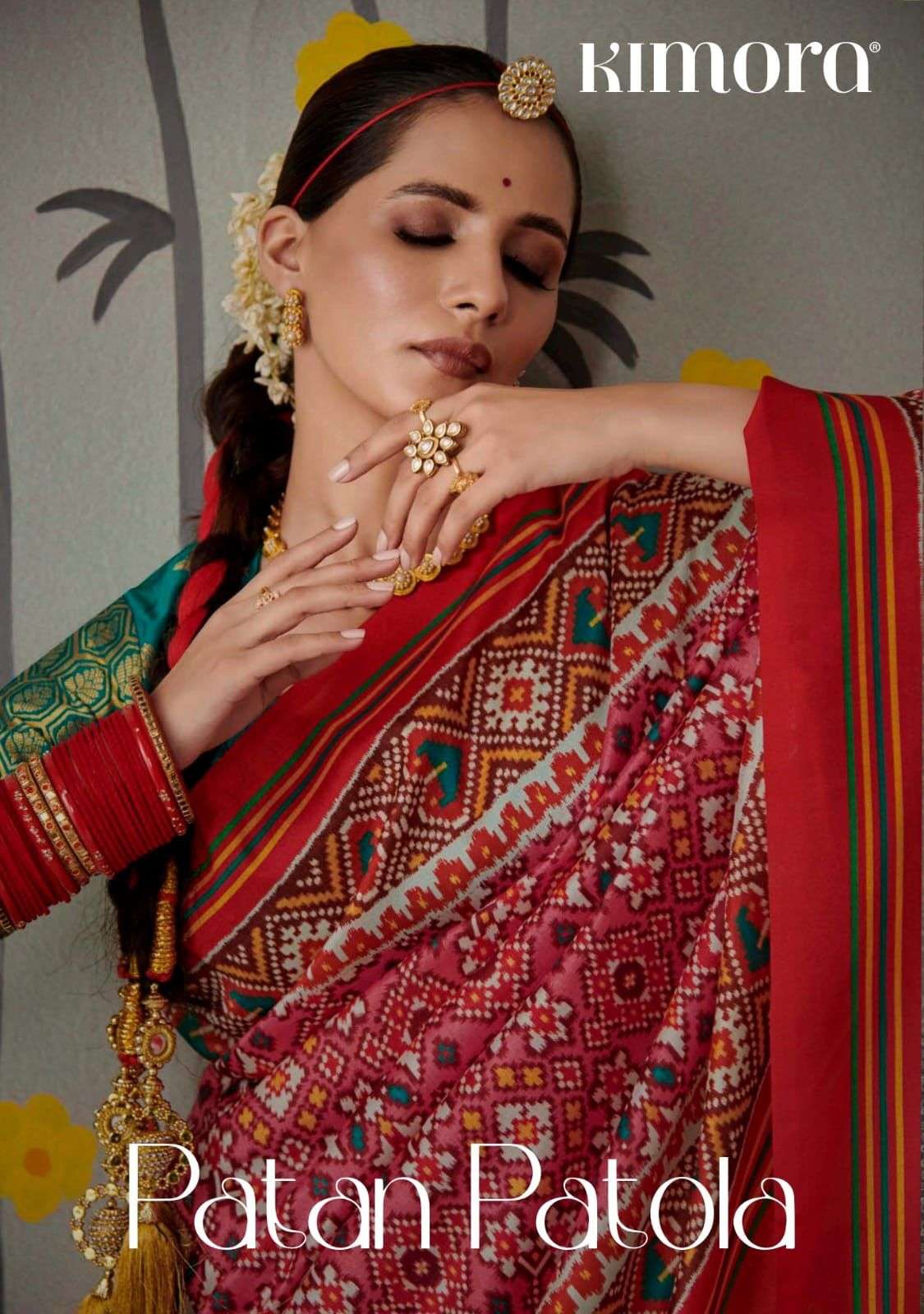 kimora patan patola designer patola saree