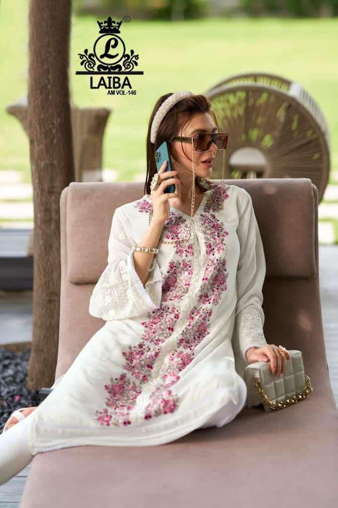 laiba am vol 146 pure georgette suit 