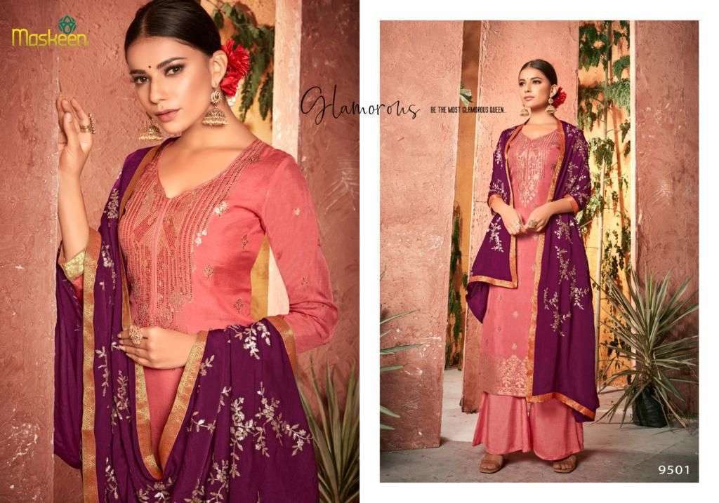 maisha moksh designer pure dola suit 