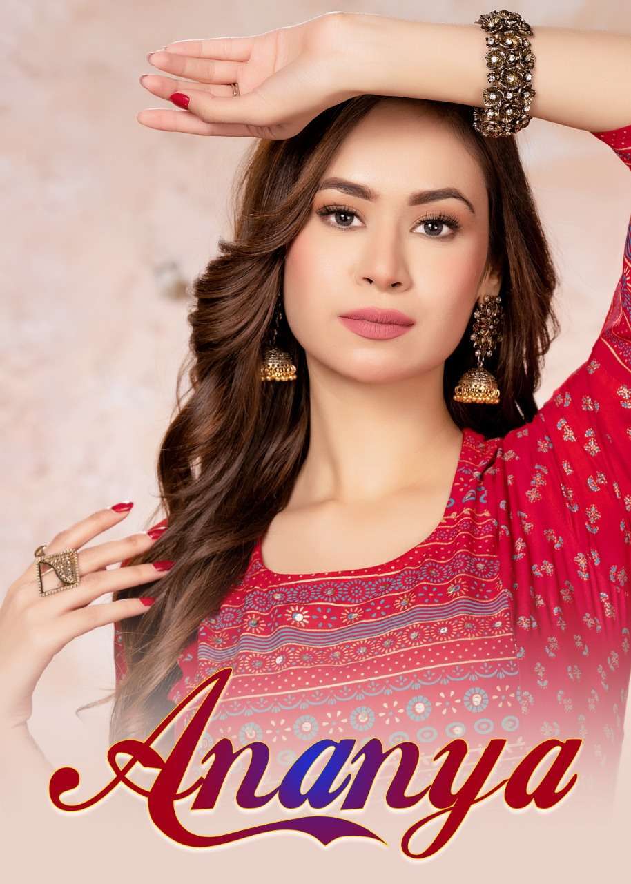 mayra ananya series 80089-80096 rayon kurti