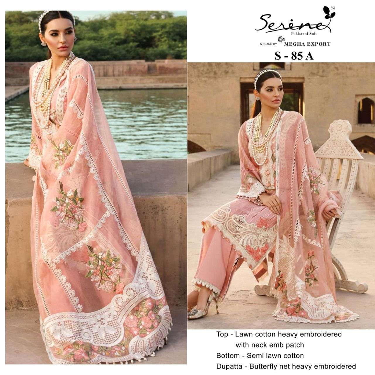 megha exports s 85 lawn cotton suit 