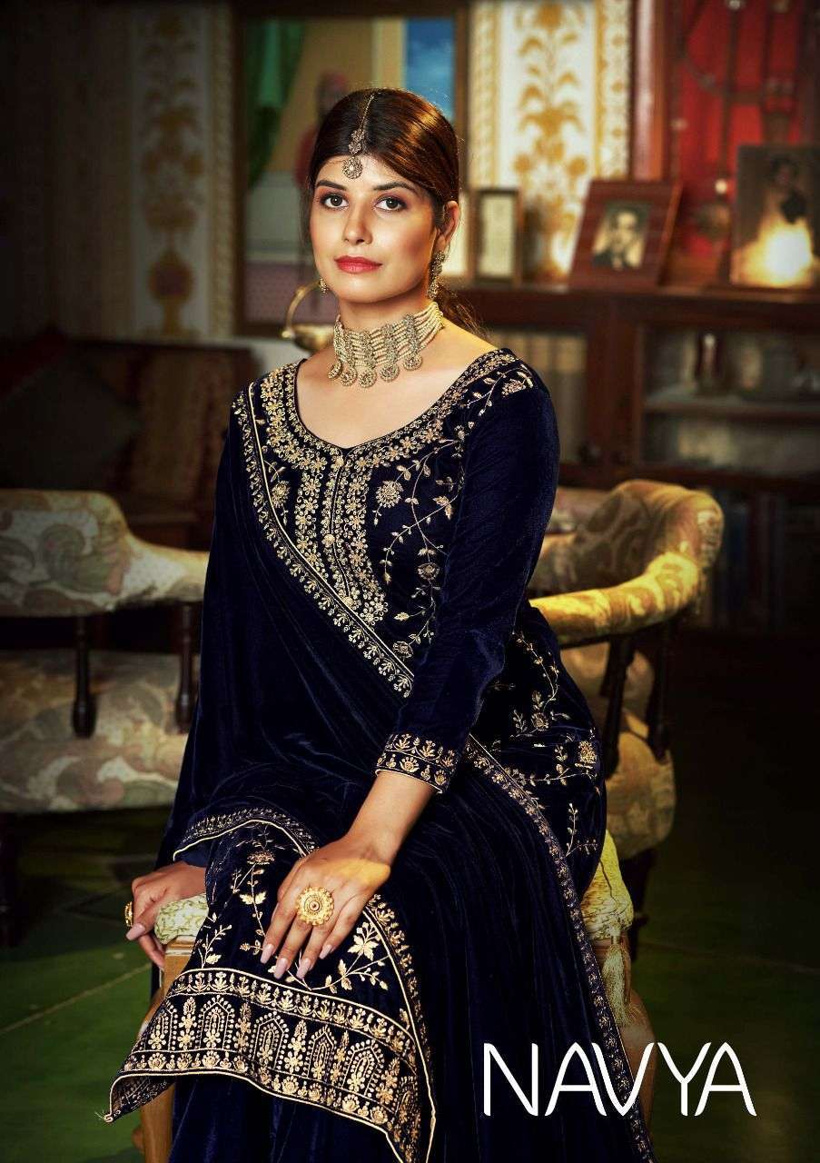 sargam navya series 789 premium 9000 velvet suit 