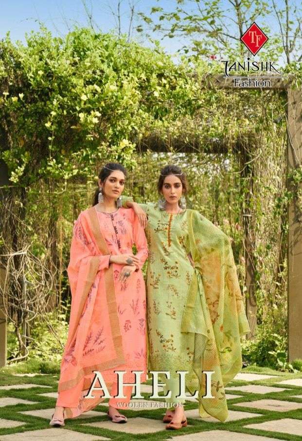 tanishk fashion aheli series 3301-3306 pashmina suit