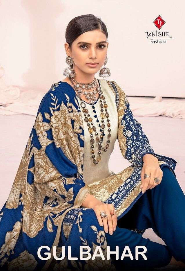 tanishk fashion gulbahar series 801-808 pashmina suit 