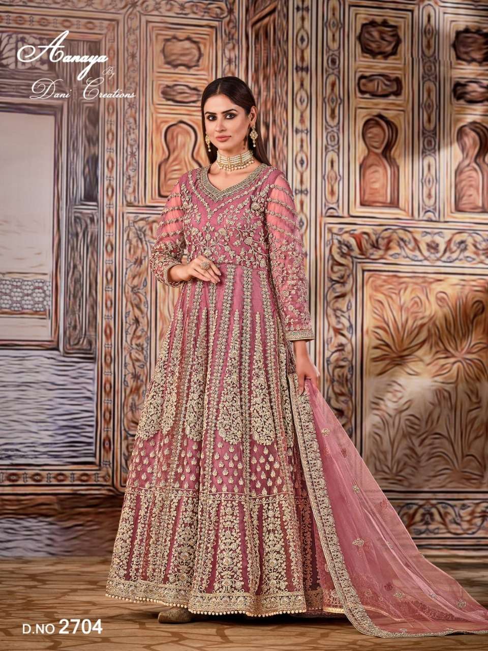 twisha aanaya vol 127 designer net suit 
