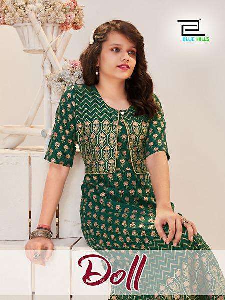 blue hills doll series 1001-1006 14 kg rayon kurti