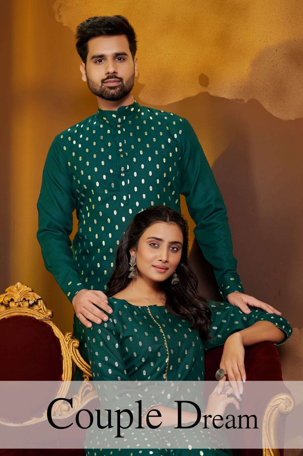 couple dream series 1001-1004 Pure Cotton kurta of mens and women