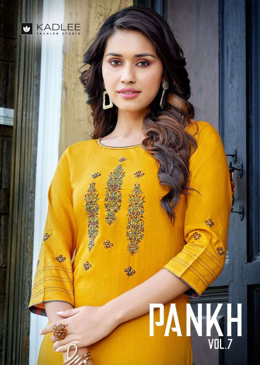 kadlee pankh vol 7 nx series 2051-2054 Heavy Rayon kurti