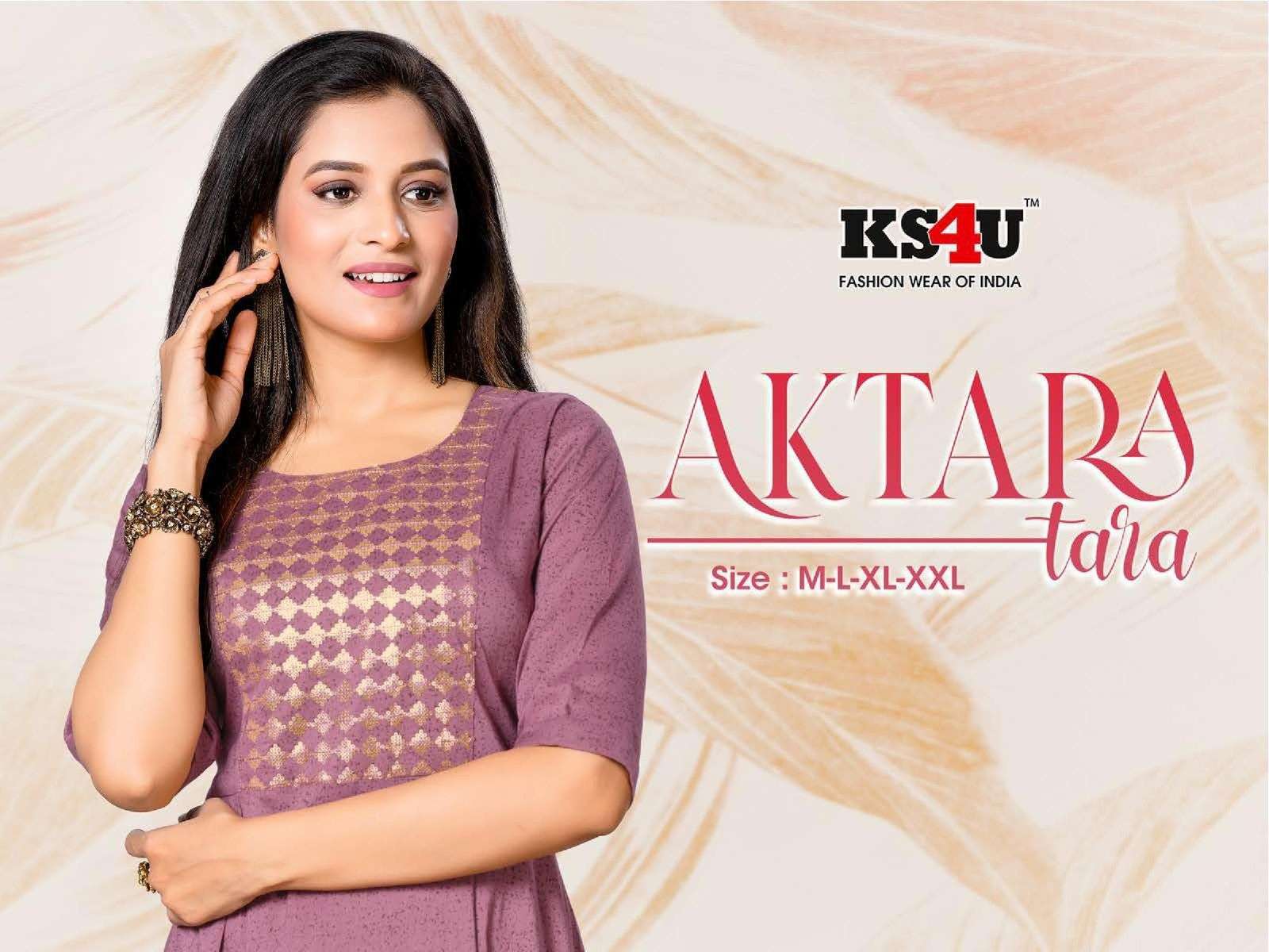 ks4u aktara vol 1 series 101-106 Pure Heavy Fancy Fabric kurti 