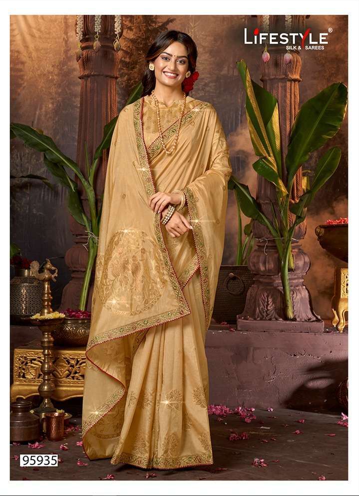 Lifestyle Saree Lashkara 71701-71706-Series wholesale saree catalog