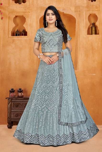 Mt C D.No. 1942 Pure Cotton lehenga