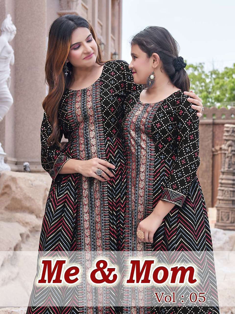 pr me & mom vol 5 series 1001-1010 Heavy 14kg Rayon kurti