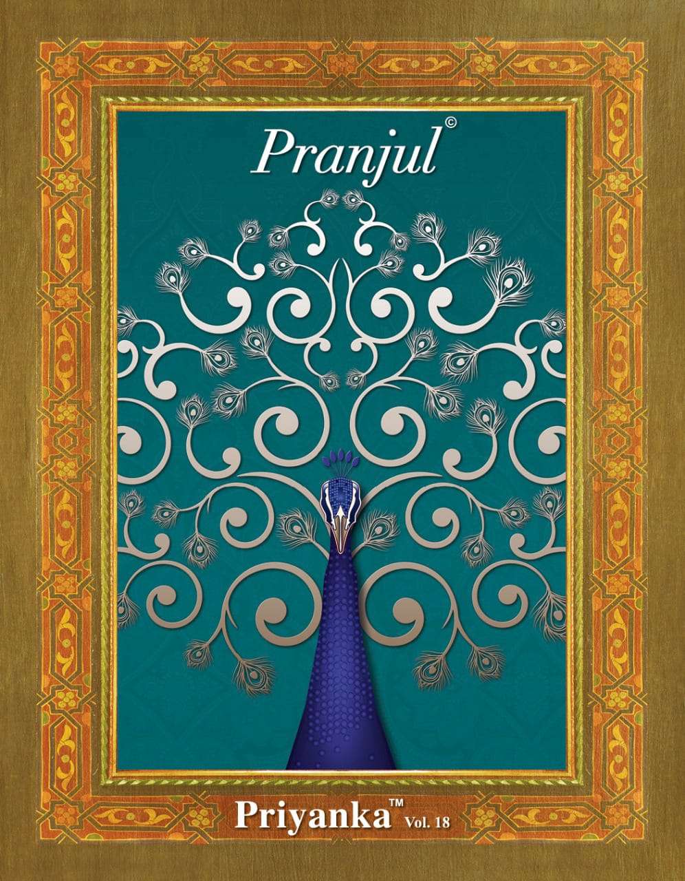 Pranjul Priyanka Vol-18 series 1801-1827 pure cotton suit 
