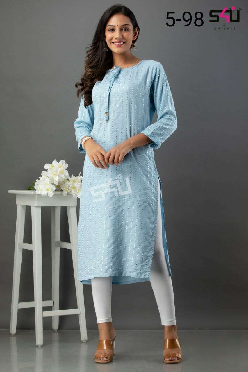 s4u pr 98 daily wear kurti combo sets