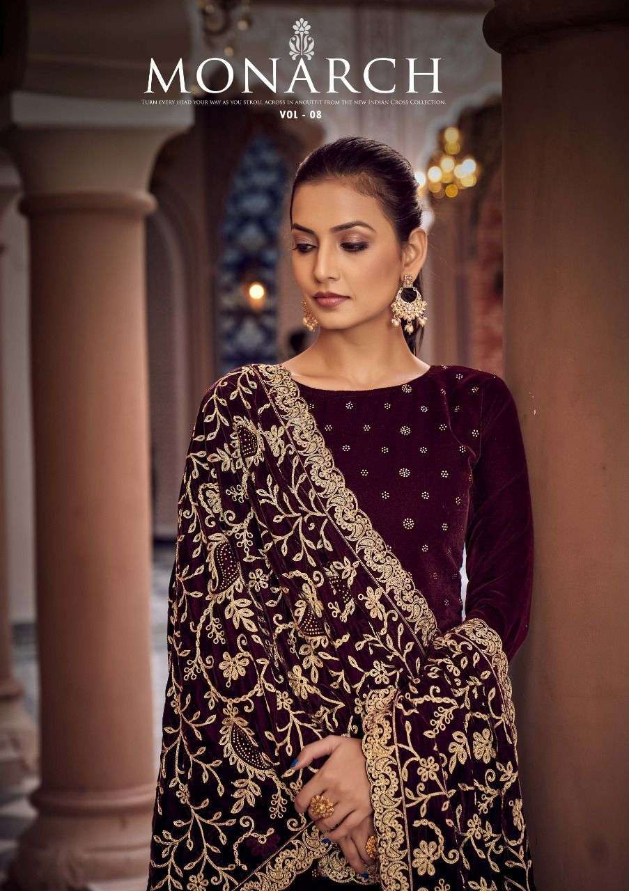 sargam monarch series 809 premium 9000 velvet suit 