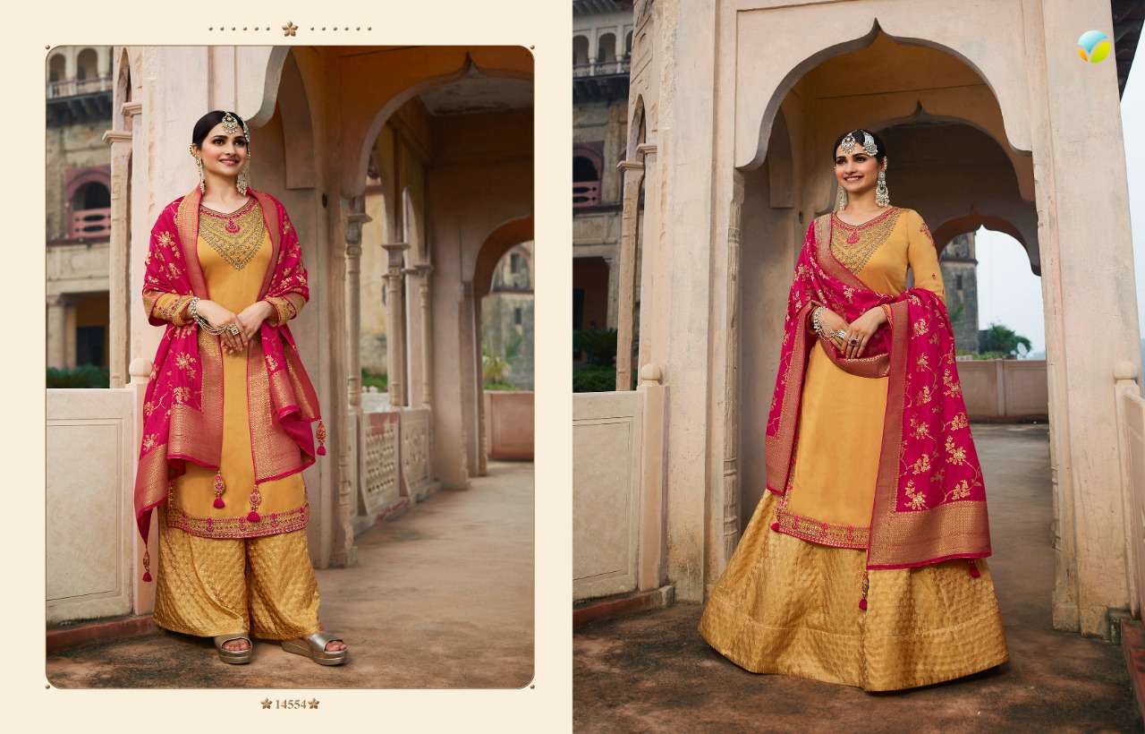 vipul kaseesh benchmark 2 hitlist series 14551-14554 silk jacquard suit 