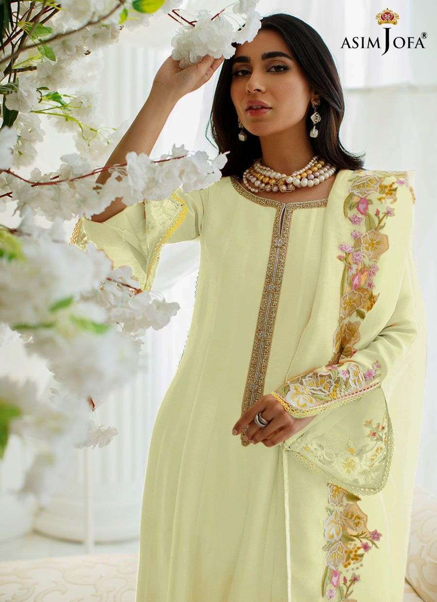 asimjofa 56093 designer pure georgette tunic