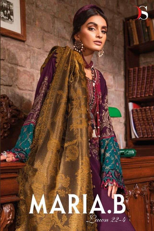 deepsy maria b lawn 22 vol 4 series 1939-1945 pure cotton suit