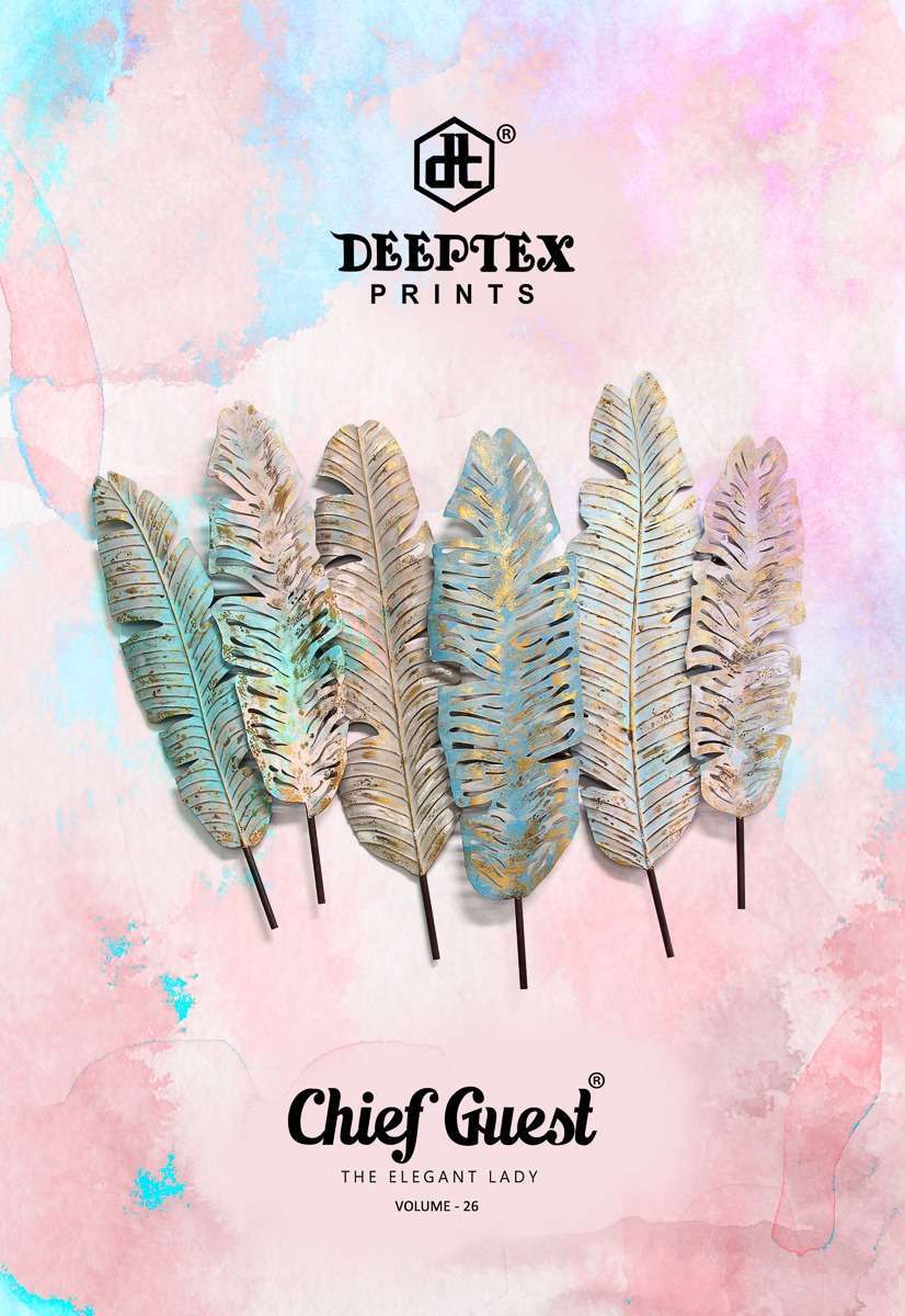 deeptex chief guest vol 26 series 2601-2611 cotton suit 