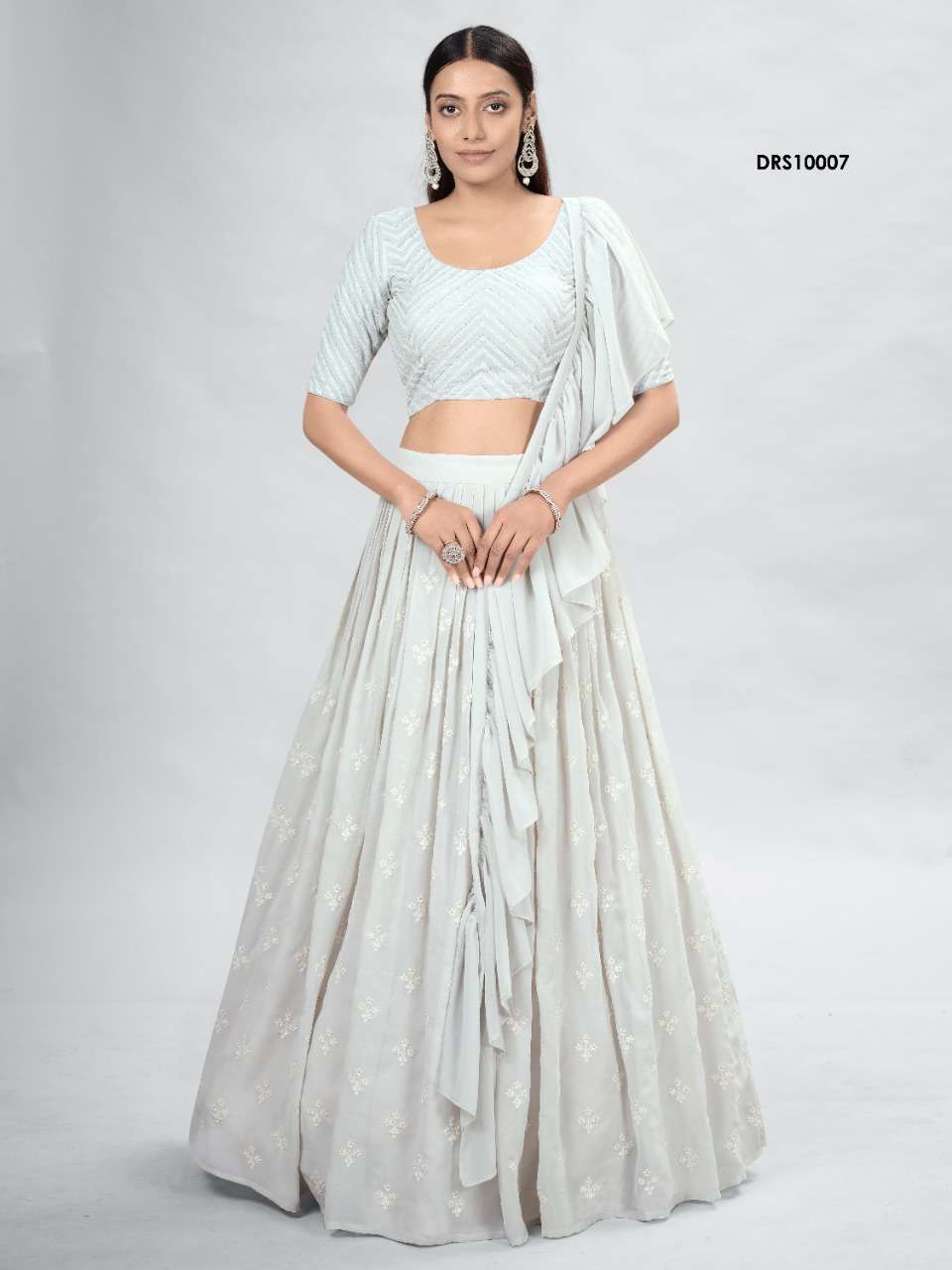 dresstive vol 4 series 10001-10009 georgette lehenga 