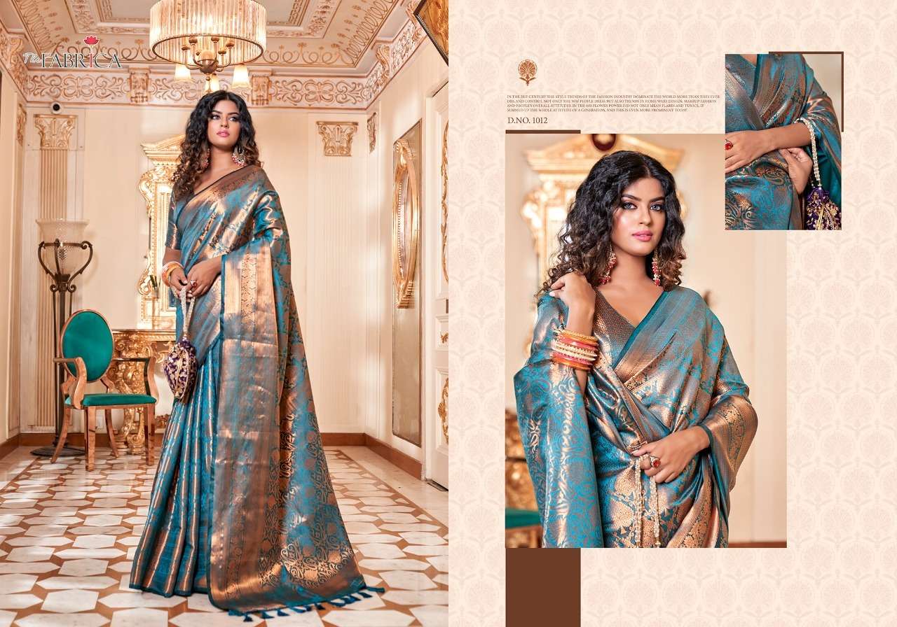 fabrica stella designer kanjivaram soft silk saree