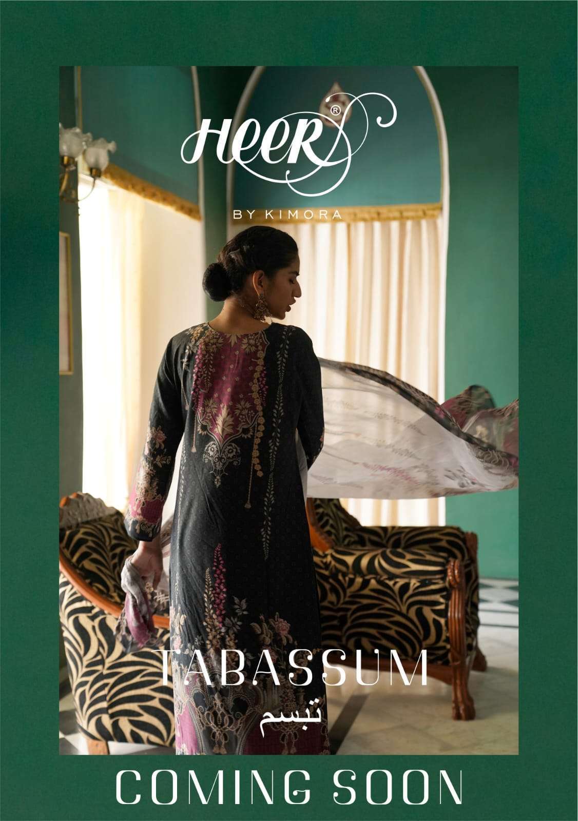 heer tabassum series 8881-8888 pure muslin suit 