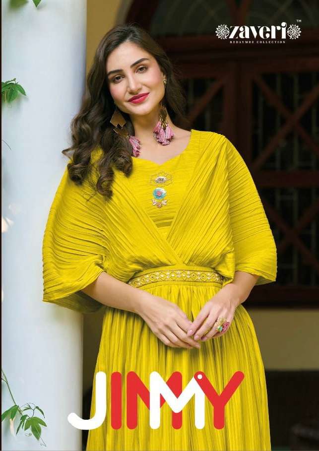 jimmy designer heavy chinon kurti with inner 