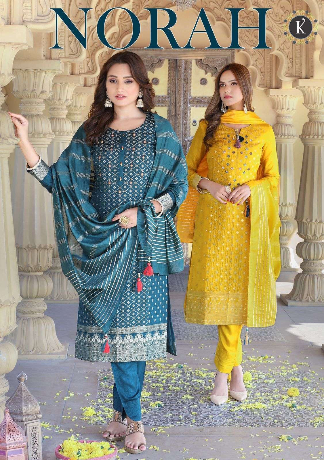 k fashion norah series 5-8 pure viscose silk suit 