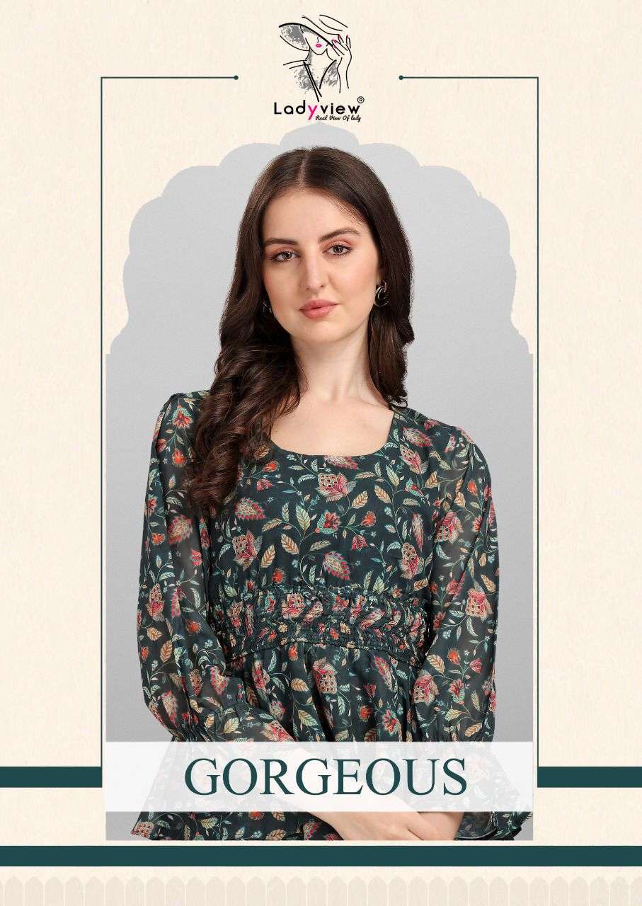 ladyview gorgeous series 258-261 Heavy Georgette tops