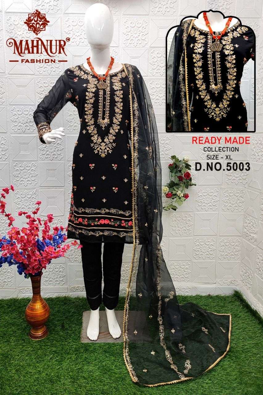 mahnur fashion 5003 designer faux georgette suit 