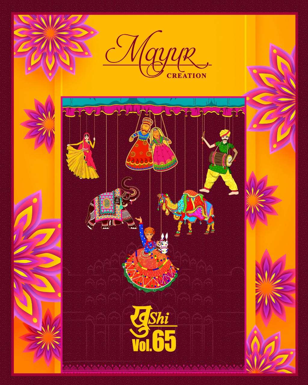 Mayur Khushi Vol-65 series 6501-6535 pure cotton suit 