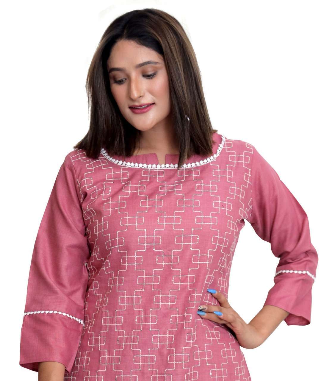 pr 1029 design kurta with bottom pant pair