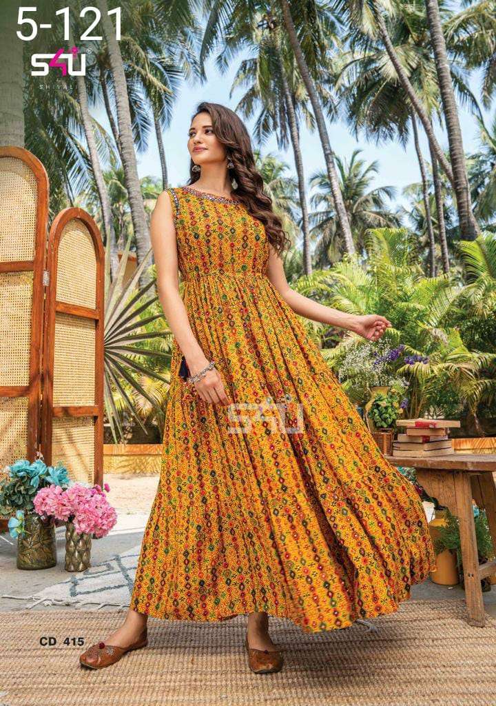 s4u pr 121 ethnic wear long gown 