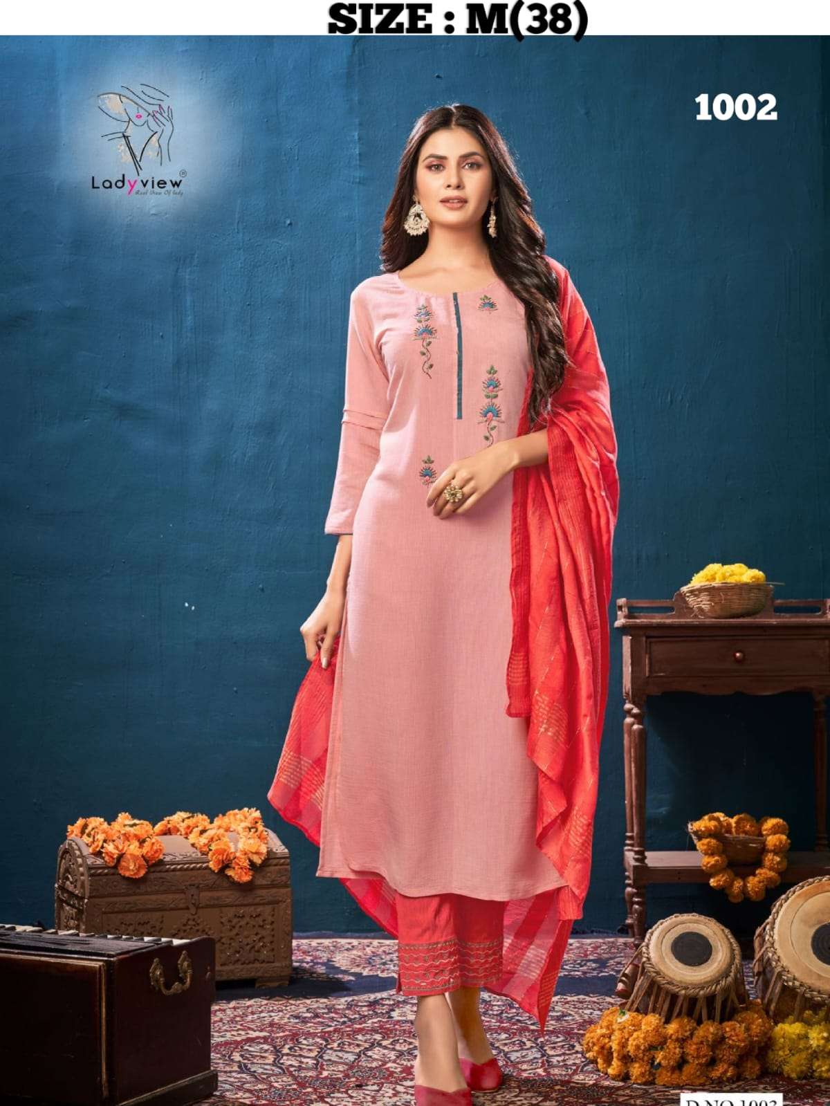 Sarangi design fancy viscose suit 