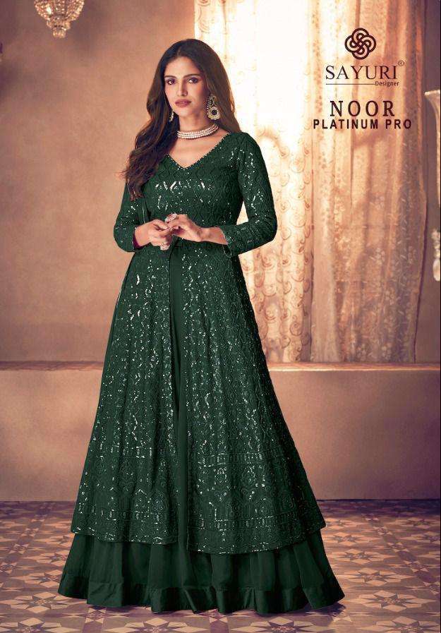 sayuri noor platinum pro series 123 real georgette suit 