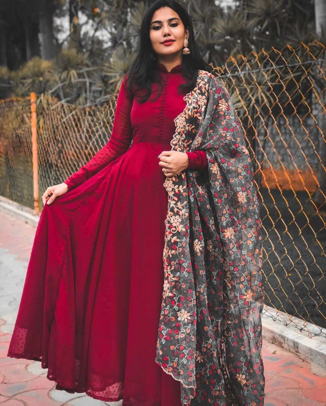 x-lady special collections featuring butti georgette maxi Dress