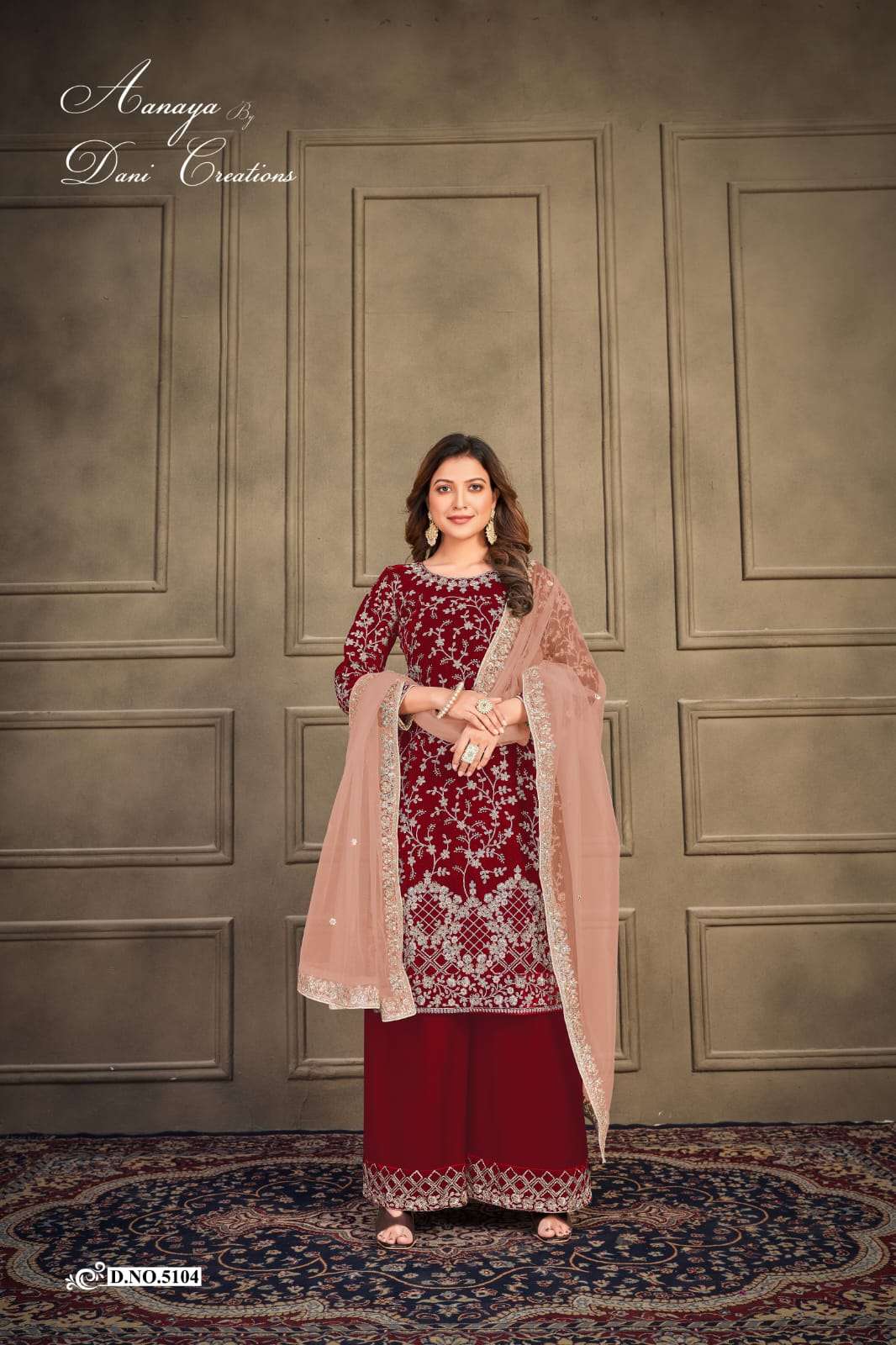 aanaya vol 151 designer 9000 velvet suit 