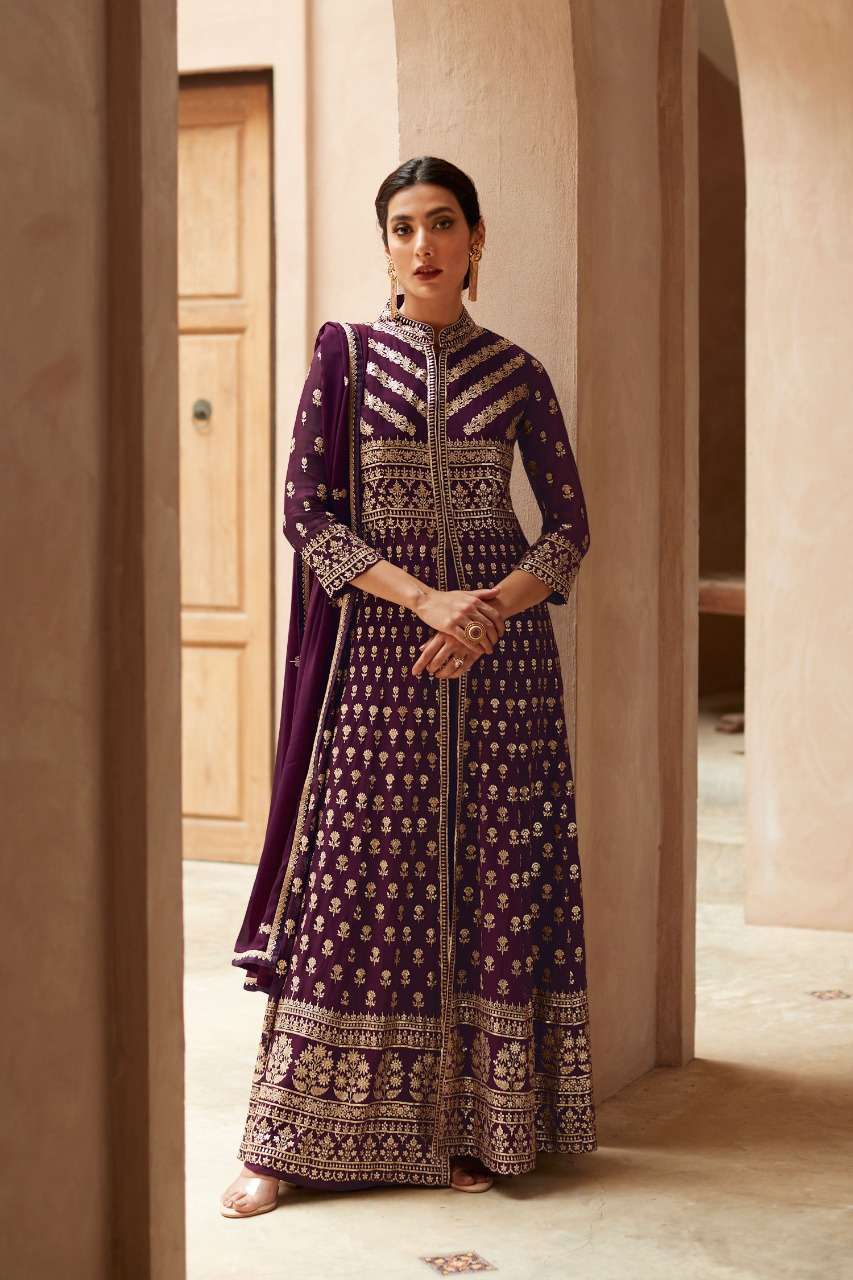 aashirwad ananya series 9451-9454 real georgette suit 