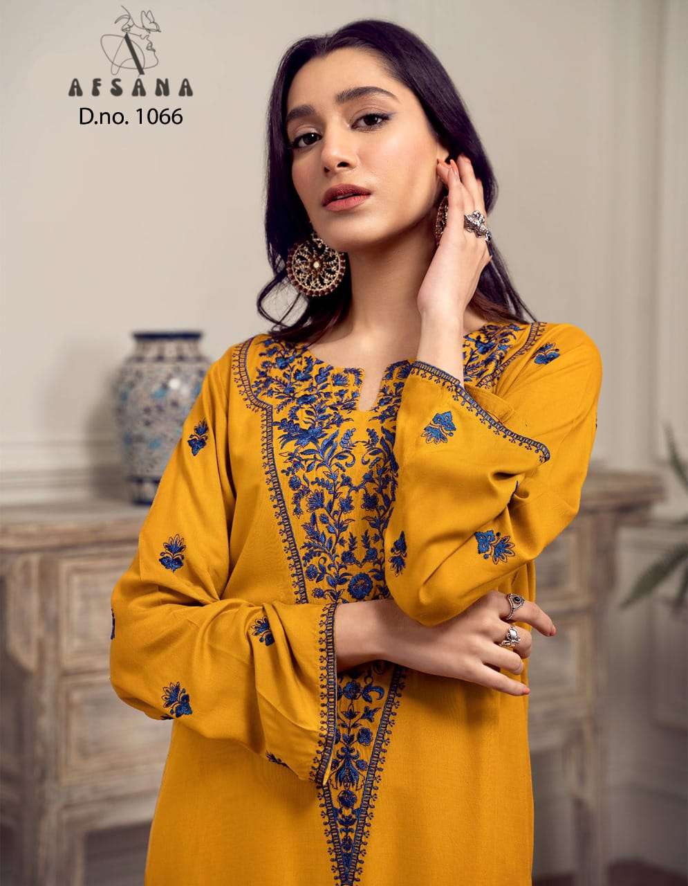 afsana 1066 designer heavy georgette suit 