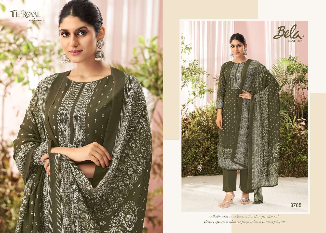 bela kaya series 3762-3768 viscose muslin suit 