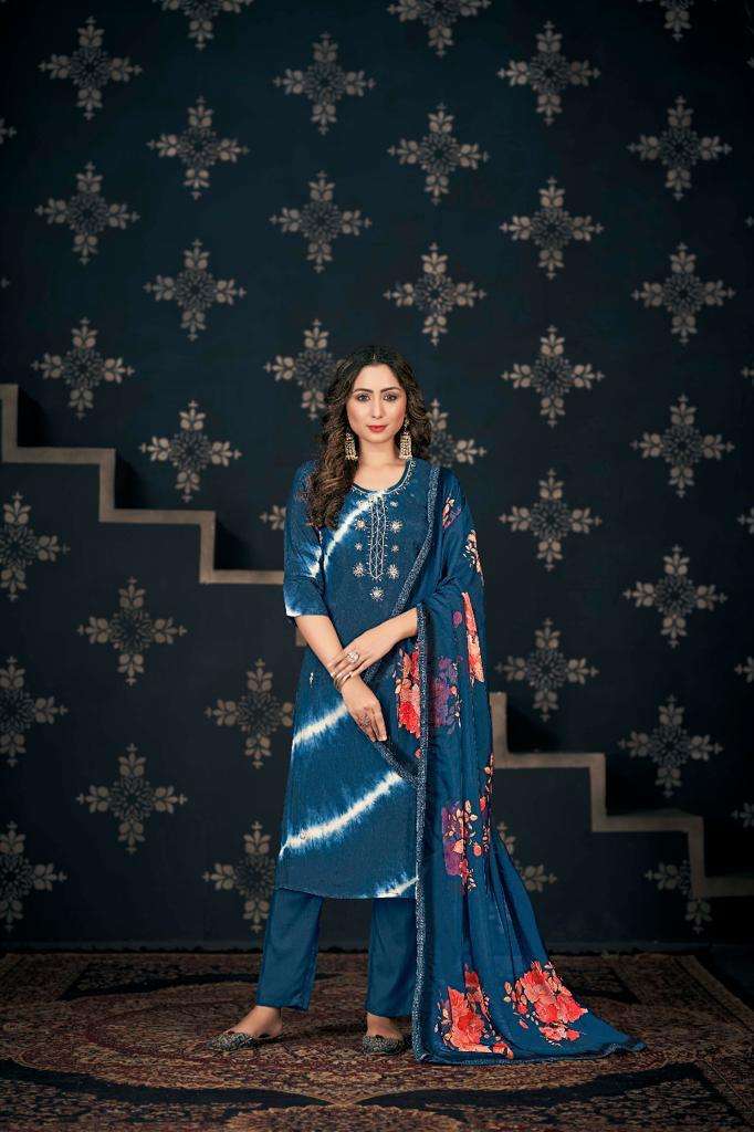 bt presents pure heavy dola silk suit