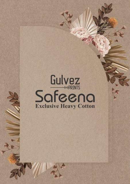 Gulvez Safeena vol-1 series 2001-2006 Heavy Pure Cambric Cotton suit